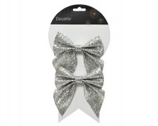 Rosett 1x12x13cm Silver 2-pack