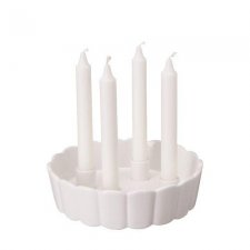 Ljusstake Edna vit