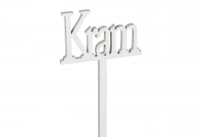 Kram Pinne Vit 5x3cm