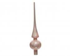 Julgranstopp 6x26cm Ljusrosa