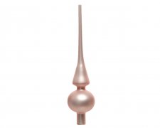 Julgranstopp 6x26cm Ljusrosa Matt