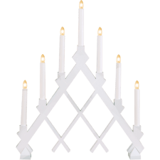 Ljusstake Rut Vit 43x53x7cm