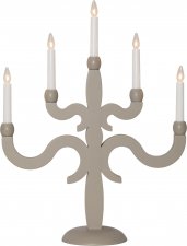 Ljusstake Canna Beige 55x43x15cm