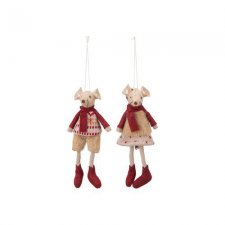 Julhänge Henry & Hilda 15cm