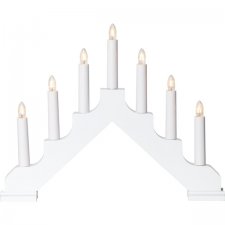 Ljusstake Ada Vit 37,5x30x4cm