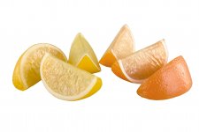 Apelsin/Citronklyftor 7x3,5cm 6-pack