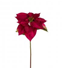 Julstjärna Burgundy 70cm, Konstgjord