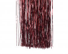 Glitter Lametta Mörkröd 50x40cm Oxblood