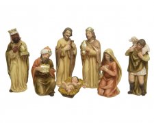 Julkrubbefigurer 3x4x11,5cm