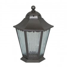 Gravlykta stående svart/silver