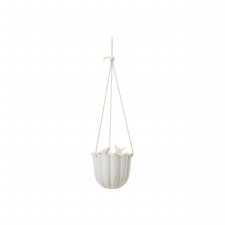 Kruka Ampel Bonnie Vit 17x18,5cm