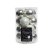 Julkula 3,5cm Silver Mix 16-pack