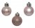Julkula 3cm Ljusrosa Mix 9-pack
