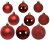 Julkula 6-10cm Röd 26-pack