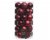 Julkula 6cm Mix Mörkröd 37-pack