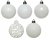 Julkula 6cm Mix Vit 37-pack