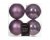Julkula 10cm Lila 4-pack