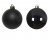 Julkula 10cm Svart 4-pack