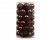 Julkula 6cm Mix Vinrödbrun 37-pack Maroon