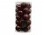 Julkula 6cm Mix Vinrödbrun 37-pack Maroon