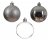 Julkula 25-pack Mix Silver