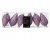 Julkula Kotte 4,5x8cm Lila 6-pack