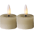 Värmeljus Flamme Beige 2-pack