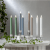 Antikljus Flamme Stripe Beige LED 25cm 2-pack