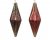 Julgransprydnad 5x5x13cm 2-pack