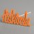 Höstkänsla stick 9cm Orange