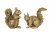 Ekorre Antik Guld 11x5x11cm