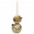 Ljusstake Julkulor 10x16cm