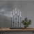 Ljusstake Gustavo Svart 37x64x6cm