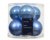 Julkula 8cm Blå 6-pack Sky blue