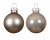 Julkula 6cm Beige Mix 10-pack Smokey Pearl