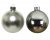 Julkula 10cm Silver 6-pack