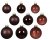 Julkula Mix Mörkbrun 7cm 21-pack
