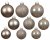 Julkula 5-7cm Beige Mix 42-pack Smokey Pearl