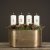 Siffror 1, 2, 3, 4 Aluminium Guld 2x3cm