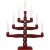 Ljusstake Tradition Röd 42x54x9cm