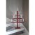 Ljusstake Tripp Röd 49x77x10cm