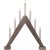 Ljusstake Trill Brun 40x47x8cm