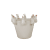 Kruka Kanin Vit 19xH16,5cm