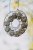 Fågelmatare Talgboll Circle Rost 24cm