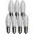 Glödlampa Adventsstake Klar E10 7-pack