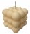 Ljus Bubblor Creme Sojavax 8x8x7,5cm