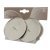 Ljushållare 8cm Silver 4-pack