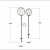 Utomhusdekoration Sphere 2-pack