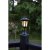 Solcellslampa Flame Svart 63x15,5cm