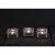 Iskub Solcell LED 7x5,5x7cm 3-pack